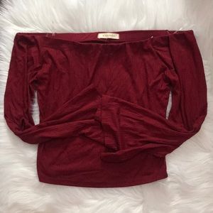 Love Culture Off the Shoulder Top